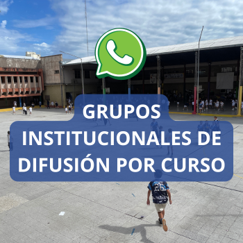 GRUPOS DE DIFUSION POR CURSOS